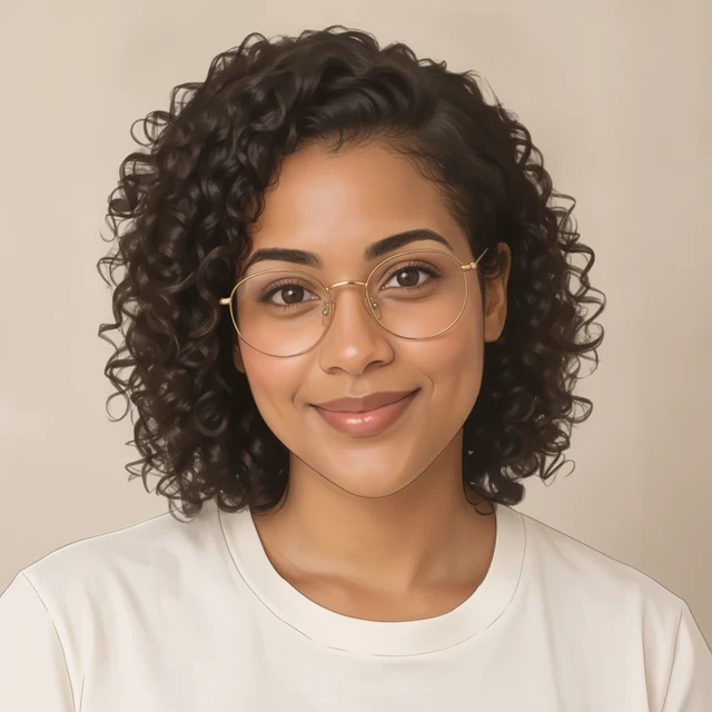 Anime conversion of the same AI-created adult reference portrait