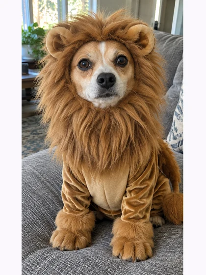 Generated pet full costume stage